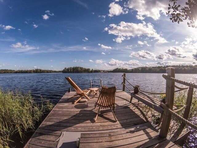 Дома для отпуска Private Island at Downtown Jyväskylä Йювяскюля-23