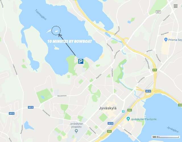 Дома для отпуска Private Island at Downtown Jyväskylä Йювяскюля-28